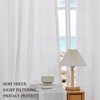 Awesome Home  Cotton Blend Light Filtering Back Tab Curtains (2 Panels) - 4 of 4
