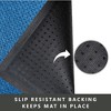 Envelor Outdoor Polypropylene Door Mat with Rubber Backing - 3 of 4