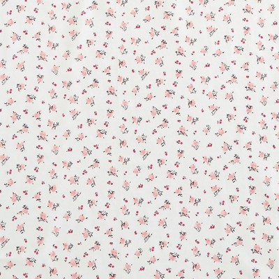 Baby Buds Pink Cotton Percale Full Sheet Set