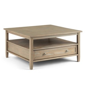 Norfolk Square Coffee Table Gray - Wyndenhall