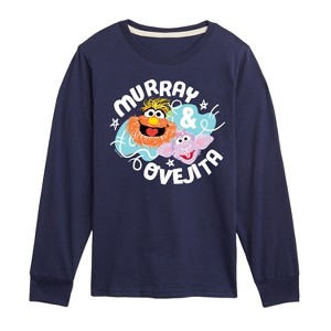 Boys' - Sesame Street - Murray and Ovejita Long Sleeve Graphic T-Shirt - 1 of 3