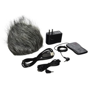 Zoom APH-5 Accessory Pack for H5 Portable Recorder, Remote Control ,USB AC Adapter, and Hairy Windscreen - 1 of 1