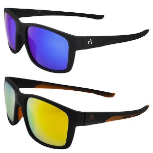 2 Pairs of Alpha Omega AO4 Safety Motorcycle Sunglasses - 1 of 4