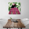 30" x 30" Girlie Girl Palm by Nikki Chu Canvas Art Print - Masterpiece Art Gallery - 2 of 4