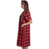 Dreamcrest Short Sleeve Seersucker Duster Housecoat Women Sleepwear - 2 of 3