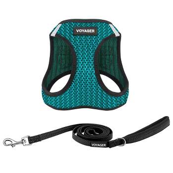 Voyager Step-In Air Dog Harness and 5' Leash Sets