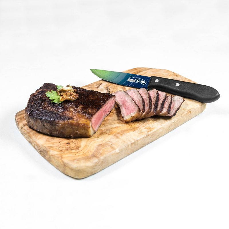 NFL Seattle Seahawks Steak Knife Set, 2 of 3