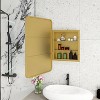 Rectangle Medicine Cabinet Mirror Bathroom Mirror with Storage and LDE, Wall Mounted Medicine Mirror Cabinet, for Bathroom, Living Room, Bedroom - 2 of 4