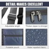 Hachikiko Foldable Travel Tote for Spirit & Frontier Airlines, Gym Bag with Adjustable Handles - 4 of 4
