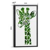 Sevobal Wall Art Giraffe Metal Moss Decor Crafted For Chic And Trendy Settings For Modern Living Spaces, Green, 27.2"*18.32"*3.4" - 2 of 4