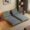 Gaoyangjiaju 82.67 Inch Modern Convertible Sofa Bed with Solid Wood Frame and Removable Covers - 3 of 4
