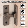 Unique Bargains Zinc Alloy Durable Corrosion-Resistant Scratch-Resistant Gate Latch - 3 of 3