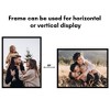 Americanflat Poster Frame - Perfect for Photos and Artwork - Black - 4 of 4