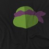 Teenage Mutant Ninja Turtles Donnie Face Adult T Shirt,  Black - image 2 of 4