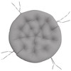 vidaXL Round Cushion Gray 39.4 in.x4.3 in. Oxford Fabric - 2 of 4