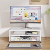 Craze Ventures 2-Tier Monitor Stand with Drawer - 3 of 4