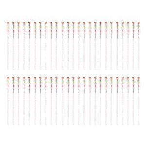Unique Bargains Disposable Colorful Eyelash Brush 50 Pcs - 1 of 4
