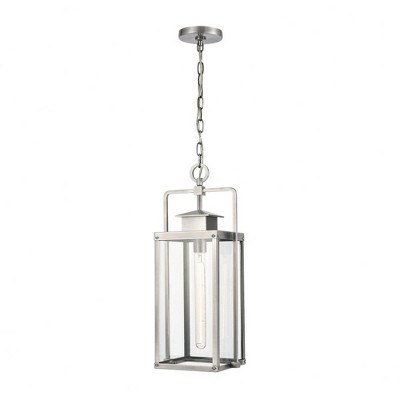 Elk Home Crested Butte 1 - Light Pendant in  Antique Brushed Aluminum