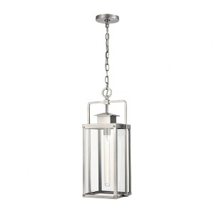 Elk Home Crested Butte 1 - Light Pendant in  Antique Brushed Aluminum - 1 of 3