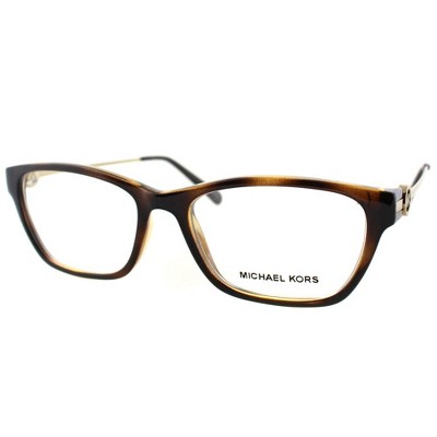 Michael Kors 3006 Womens Rectangle Eyeglasses Tortoise 52mm : Target