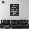 Notoriart Buy the Sneakers Wall Art Framed - 2 of 4