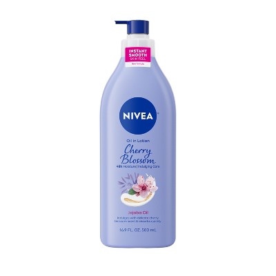 Nivea Oil Infused Body Lotion with Cherry Blossom and Jojoba Oil - 16.9 fl oz