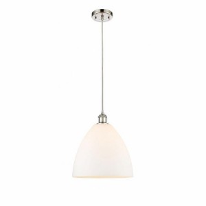Bristol Glass - 1 Light Mini Pendant In Industrial Style-14.75 Inches Tall and 12 Inches Wide - 1 of 1