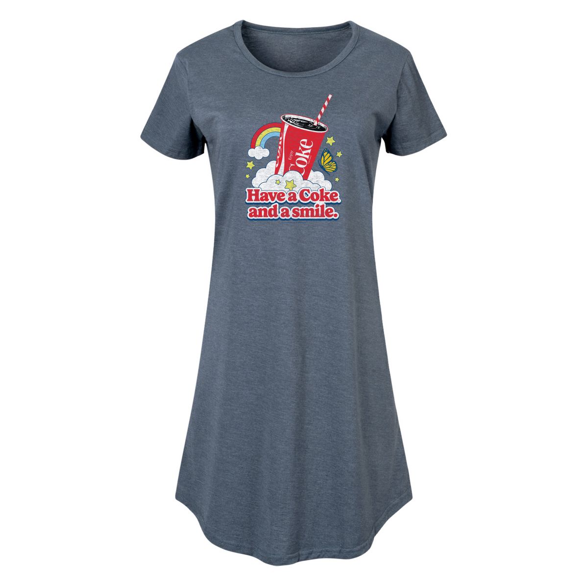 Women's - Coca-Cola - Have A Coke And A Smile Graphic T-shirt Dress