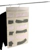 Unique Bargains Closet Hanging Organizer with Mesh Pockets and Rotating Metal Hanger - 4 of 4
