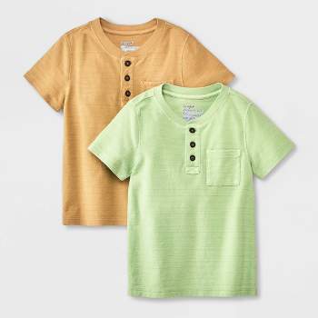 Toddler Boys' 2pk Henley T-Shirt - Cat & Jack™