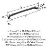 Amerock Bellamy Pull for Cabinets, Drawers, and Furniture - 4 of 4