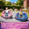 Jojoka 12V Kids Electric Bumper Car with Parent Remote Control, 360 Spinning & Music, 2 Speed Modes - 4 of 4