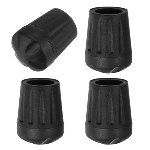 Unique Bargains Durable Non-slip Multipurpose Use Folding Camp Chair Replacement Feet 4 Pcs - 1 of 4