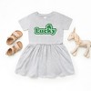 The Juniper Shop Lucky Bold Toddler Graphic Dress - 2 of 3