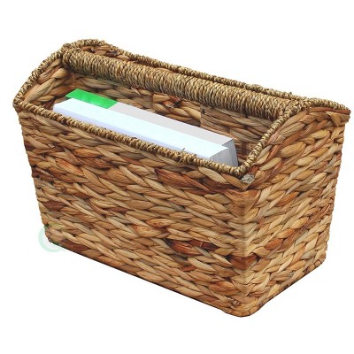 Vintiquewise Woven Magazine Holder