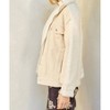 Women's Corduroy Mixed faux-shearling Jacket - mystree - 2 of 3