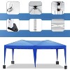 VisioGear Patio Camping Tents, Foldable Camping Cot with 6 Removable Sidewalls, Portable Tents for Parties, Blue, 240"*120"*102" - 3 of 4