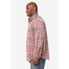 KingSize Men's Big & Tall Long Sleeve Wrinkle Free Sport Shirt - 4 of 4
