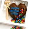 Sassy Little Southern Breakable Chocolate Heart Birthday Gift, Smash Heart with Hammer & Candy Inside, Chocolate heart with Rainbow Lettering - 2 of 4
