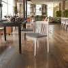 Flash Furniture Chester Commercial Grade Solid Wood Dining Chair with Slatted Backrest and Vinyl Seat - 2 of 4