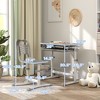 Aghana Digitals Ergonomic Kids Study Set: Height-Adjustable Desk & Chair with 45° Tilt Top, Storage - 2 of 4