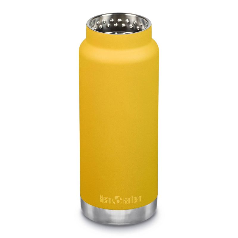 Klean Kanteen 32oz TKWide Insulated Stainless Steel Water Bottle with Chug Cap - Yellow, 5 of 8
