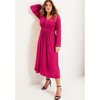 June + Vie by Roaman's Women's Plus Size Empire Waist Dress - 4 of 4