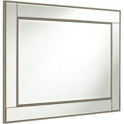 Champagne Gold Beveled Edge 45" Rectangular Wall Mirror