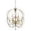 Golden Lighting Ella 2 Tier - 9 Light Chandelier - 3 of 4