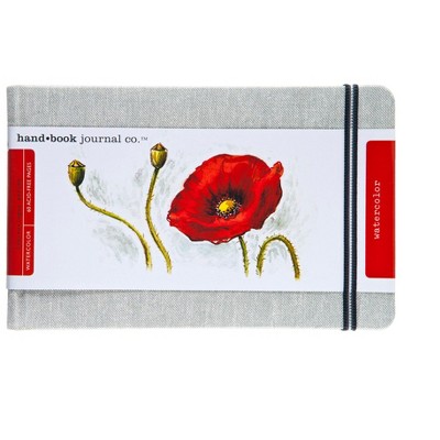 Travel Series Watercolor Journal, 5-1/4 x 8-1/4 Inches, 30 sheets