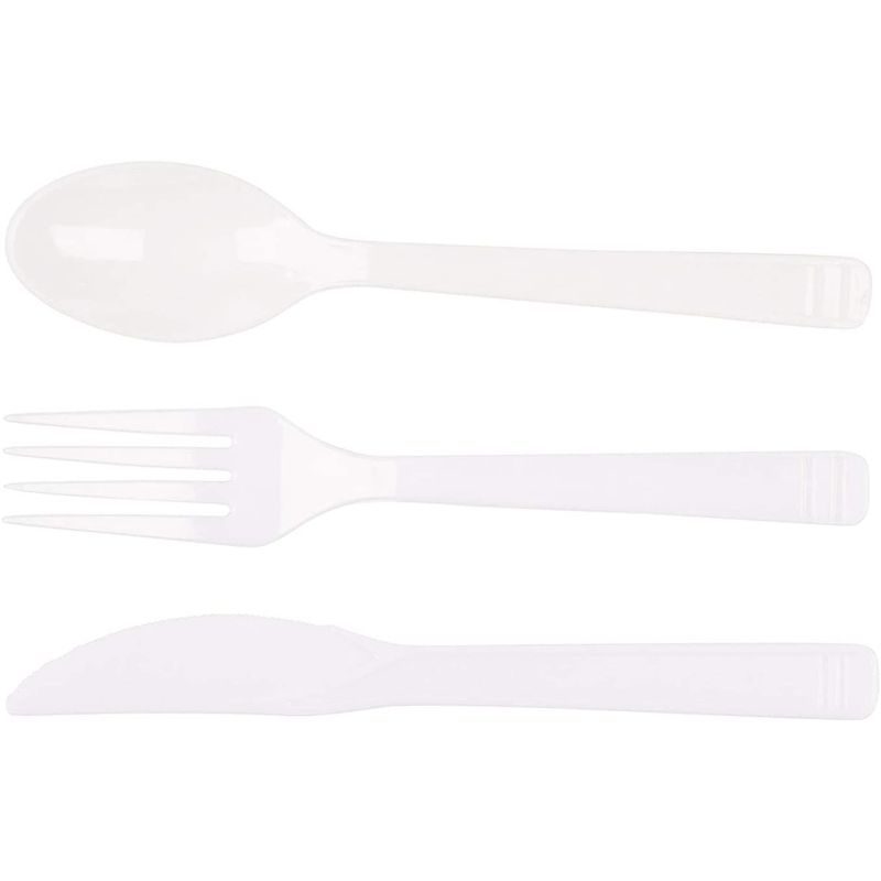 Juvale Music Party Supplies (Serves 24) Knives, Spoons, Forks, Paper Plates, Napkins, Cups, 5 of 7