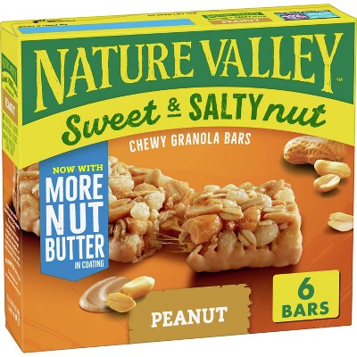 Nature Valley Sweet & Salty Nut Peanut Granola Bars - 6ct