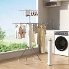 Four-Legged Clothes Drying Rack, Foldable and Portable Drying Rack, Suitable for Indoor, Outdoor - 2 of 4
