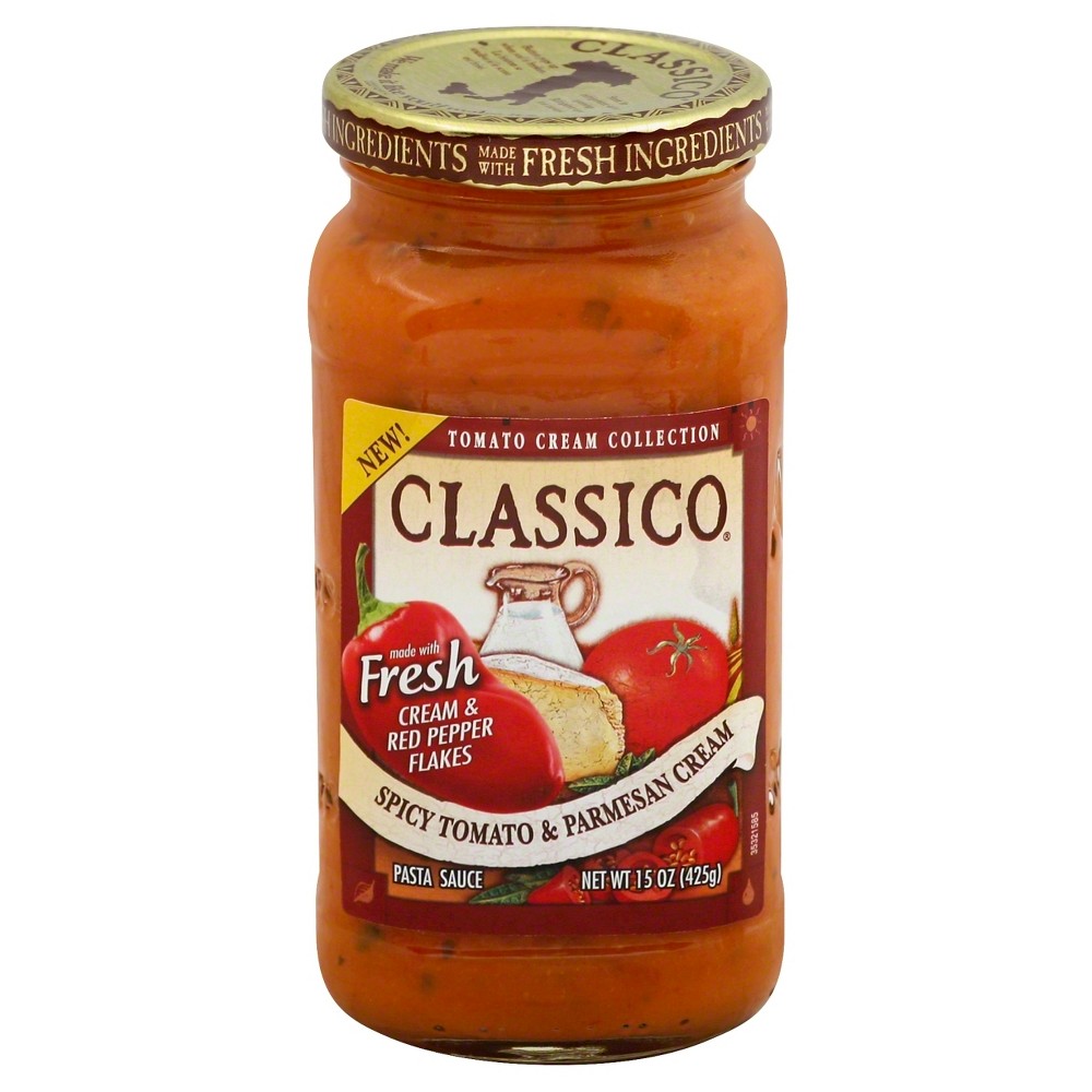 UPC 041129412701 product image for Classico Spicy Tomato and Parmesan Cream Pasta Sauce 15oz | upcitemdb.com